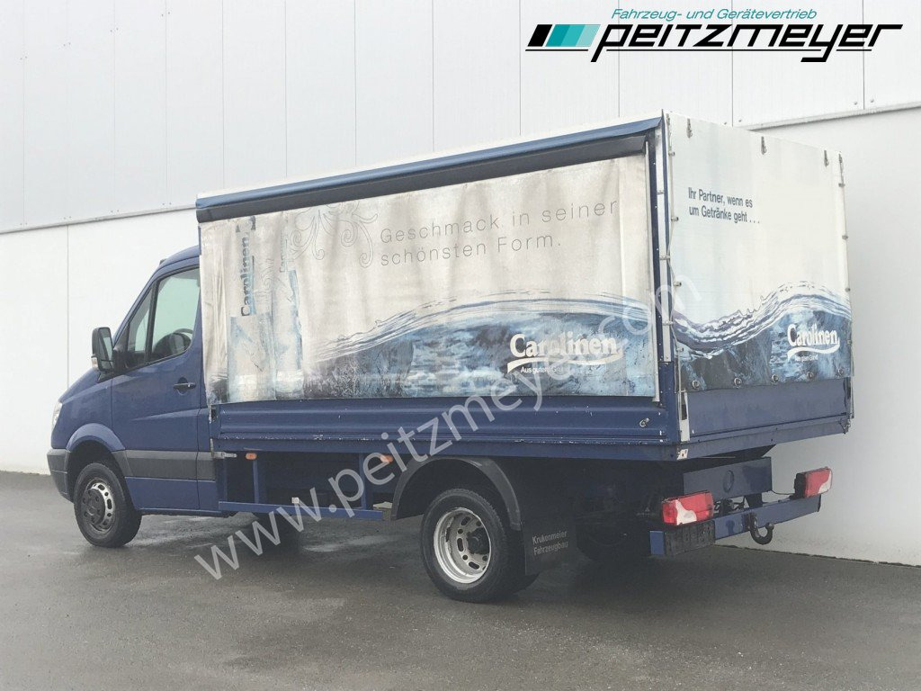 MERCEDES-BENZ Sprinter 515 CDI Pritsche mit Schiebeplane - Furgoneta con caja de lona: foto 4 MERCEDES-BENZ Sprinter 515 CDI Pritsche mit Schiebeplane - Furgoneta con caja de lona: foto 4