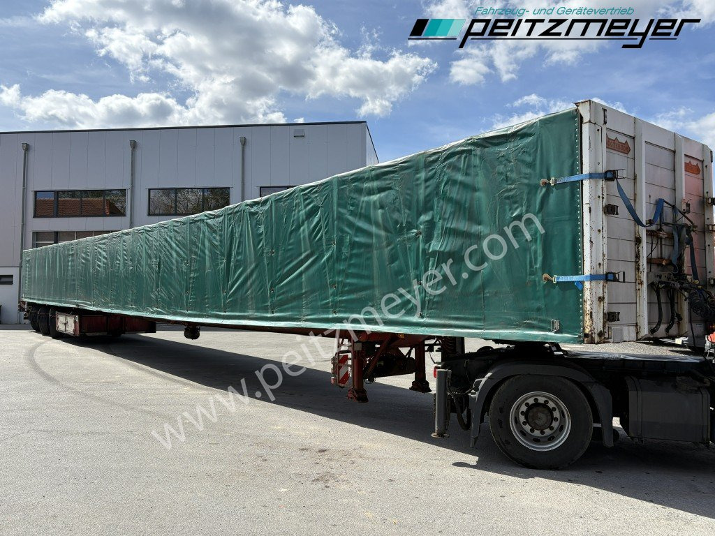 NOOTEBOOM ( NL ) OVB-48-03V hydr. gelenkt Tele, 26,35 m unter Plane, Fernsteuerung, - Semirremolque lona: foto 4 NOOTEBOOM ( NL ) OVB-48-03V hydr. gelenkt Tele, 26,35 m unter Plane, Fernsteuerung, - Semirremolque lona: foto 4