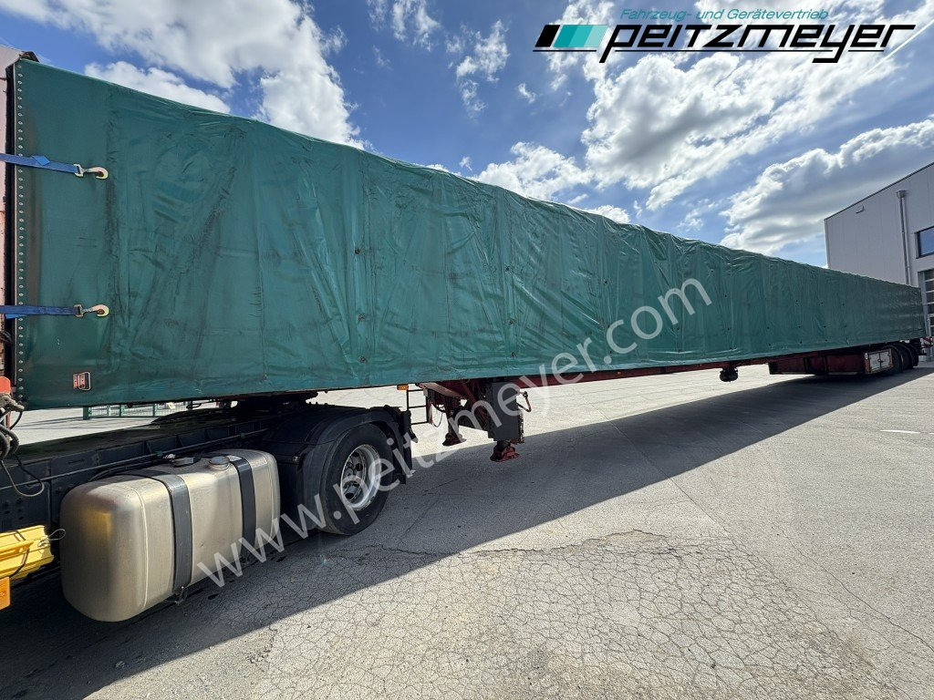 NOOTEBOOM ( NL ) OVB-48-03V hydr. gelenkt Tele, 26,35 m unter Plane, Fernsteuerung, - Semirremolque lona: foto 3 NOOTEBOOM ( NL ) OVB-48-03V hydr. gelenkt Tele, 26,35 m unter Plane, Fernsteuerung, - Semirremolque lona: foto 3