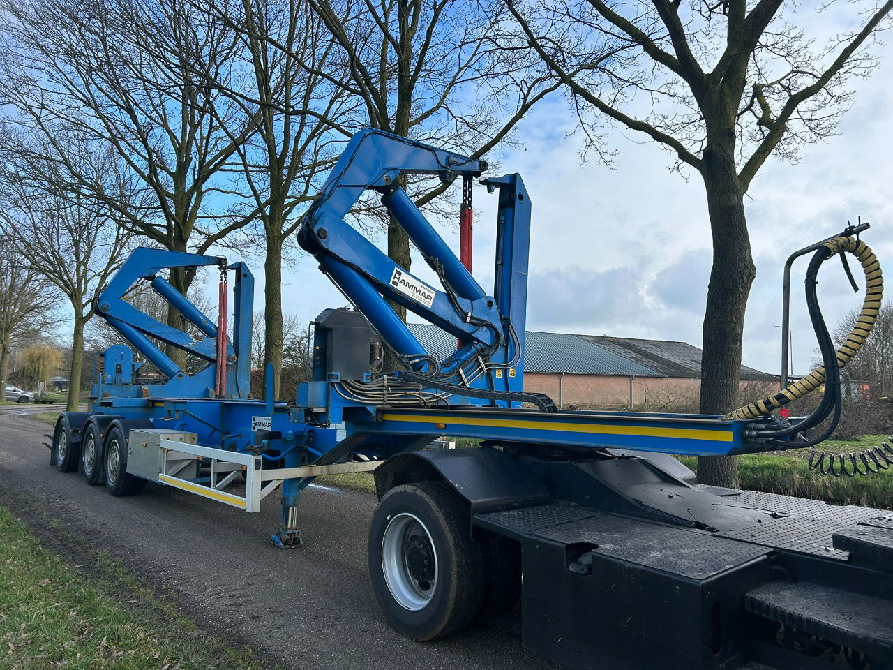Hammar Sideloader 160 S / 20ft - 2 x 20 ft - 40 - Containers / 33 Tons lifting capacity / Remote control - Semirremolque portacontenedore/ Intercambiable: foto 5 Hammar Sideloader 160 S / 20ft - 2 x 20 ft - 40 - Containers / 33 Tons lifting capacity / Remote control - Semirremolque portacontenedore/ Intercambiable: foto 5