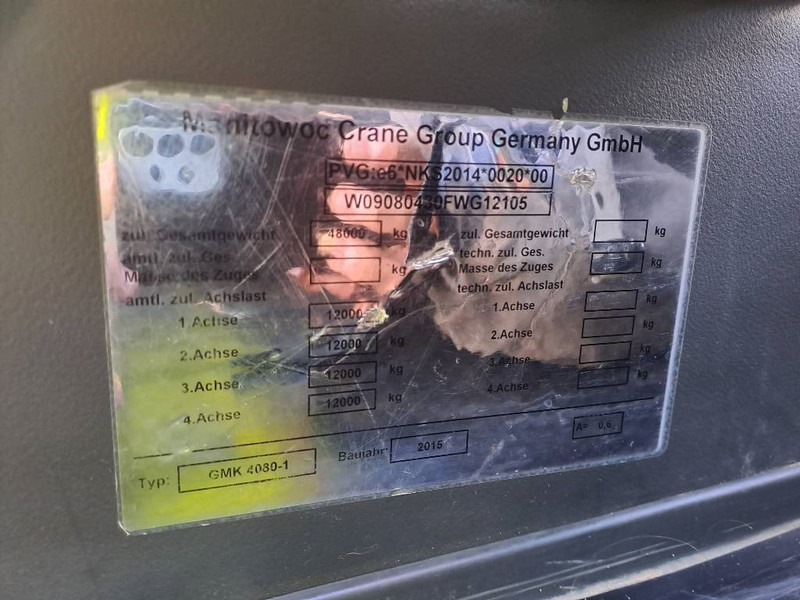 Grúa todo terreno Grove 4080-1: foto 13