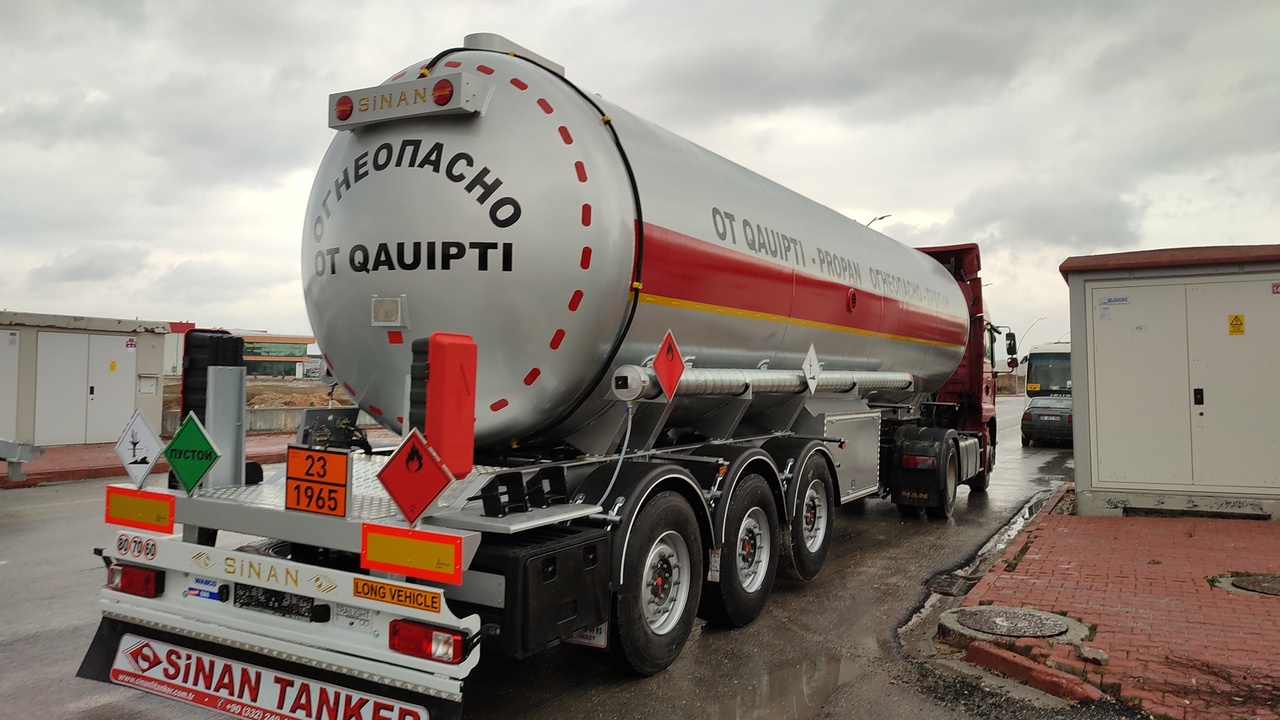 Sinan tanker LPG tanker - Газовоз - Semirremolque cisterna: foto 1 Sinan tanker LPG tanker - Газовоз - Semirremolque cisterna: foto 1