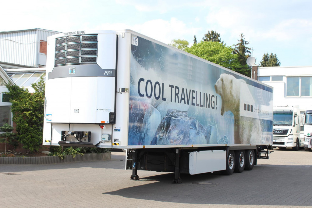 Chereau Thermo King A500 Doppelstock Blumen SAF Lift - Semirremolque frigorífico: foto 1 Chereau Thermo King A500 Doppelstock Blumen SAF Lift - Semirremolque frigorífico: foto 1