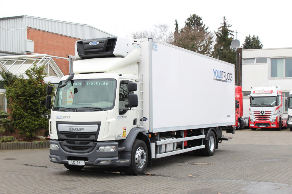 Daf LF 310 E6 Carrier Supra 1050 Tür+LBW Strom FRC - Camión frigorífico: foto 1 Daf LF 310 E6 Carrier Supra 1050 Tür+LBW Strom FRC - Camión frigorífico: foto 1