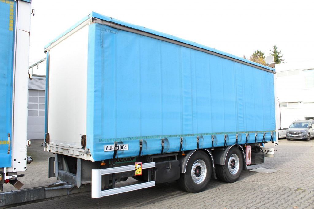 Fruehauf Fruehauf 2-Achser SAF Edscha Alu Bordwände - Remolque con toldo: foto 1 Fruehauf Fruehauf 2-Achser SAF Edscha Alu Bordwände - Remolque con toldo: foto 1
