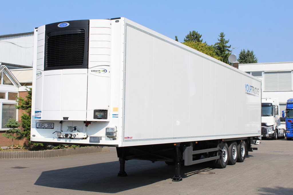 SCHMITZ Carrier Vector 1950Mt. Doppelstock Blumen LBW! - Semirremolque frigorífico: foto 1 SCHMITZ Carrier Vector 1950Mt. Doppelstock Blumen LBW! - Semirremolque frigorífico: foto 1