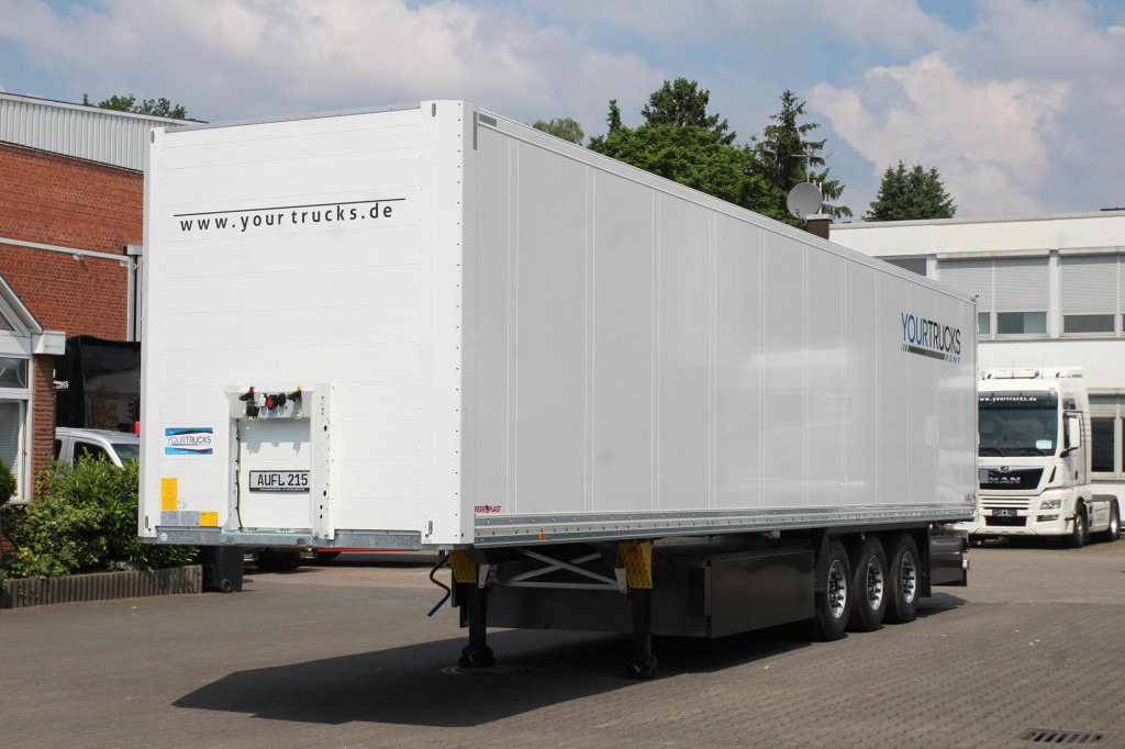 SCHMITZ Koffer DS Liftachse 4x Pal.-Kasten NEU ! - Semirremolque caja cerrada: foto 1 SCHMITZ Koffer DS Liftachse 4x Pal.-Kasten NEU ! - Semirremolque caja cerrada: foto 1