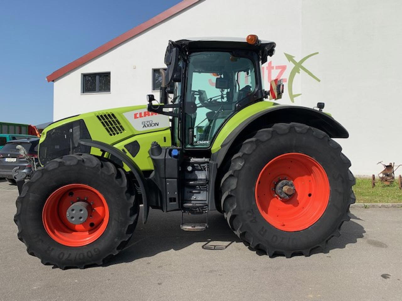 CLAAS Axion 870 CMATIC mit Cebis Touch und GPS S10, Top Zustand, Baujahr 2018 - Tractor: foto 2 CLAAS Axion 870 CMATIC mit Cebis Touch und GPS S10, Top Zustand, Baujahr 2018 - Tractor: foto 2
