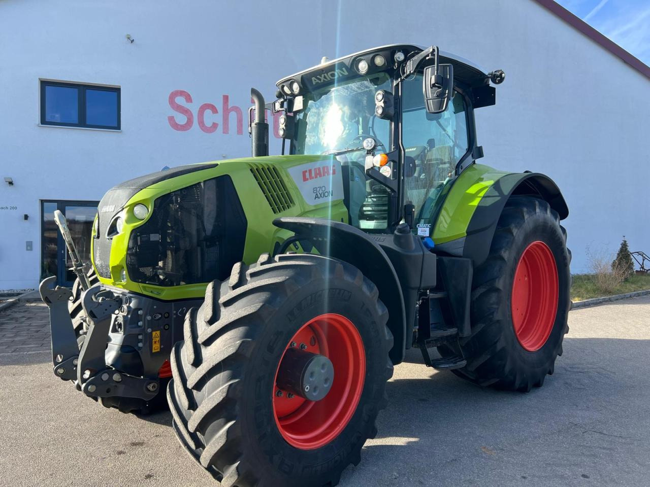 CLAAS Axion 870 CMATiC, 4923 Stunden - Tractor: foto 1 CLAAS Axion 870 CMATiC, 4923 Stunden - Tractor: foto 1