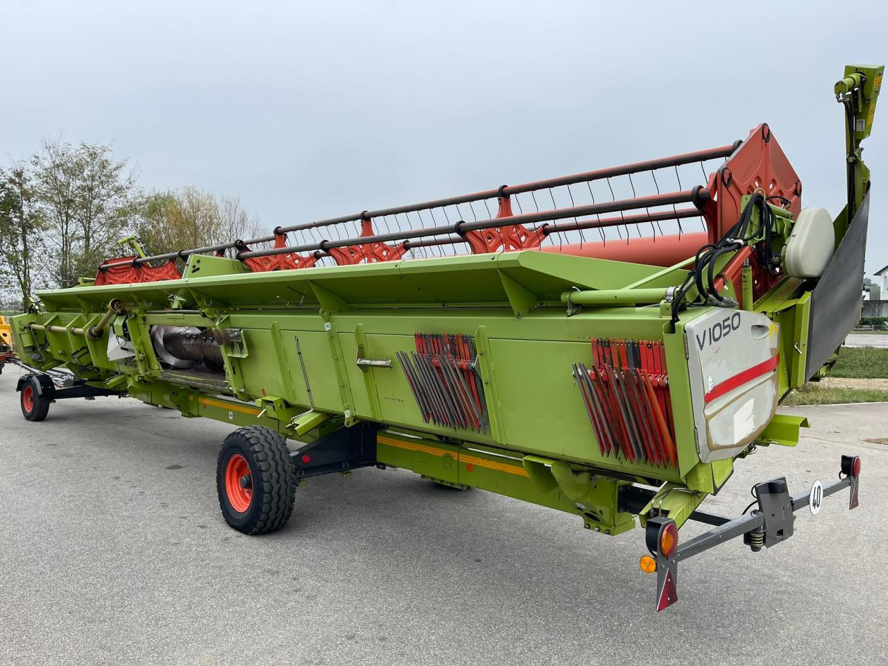 CLAAS Schneidwerk V1050 inkl. Raps, Bj. 2008 - Cabezal de grano: foto 4 CLAAS Schneidwerk V1050 inkl. Raps, Bj. 2008 - Cabezal de grano: foto 4