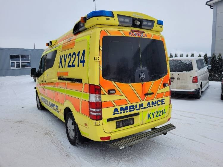 MERCEDES – BENZ SPRINTER AMBULANCE (TAMLANS) KLIMA, 11.2016, EURO 6 - Ambulancia: foto 5 MERCEDES – BENZ SPRINTER AMBULANCE (TAMLANS) KLIMA, 11.2016, EURO 6 - Ambulancia: foto 5