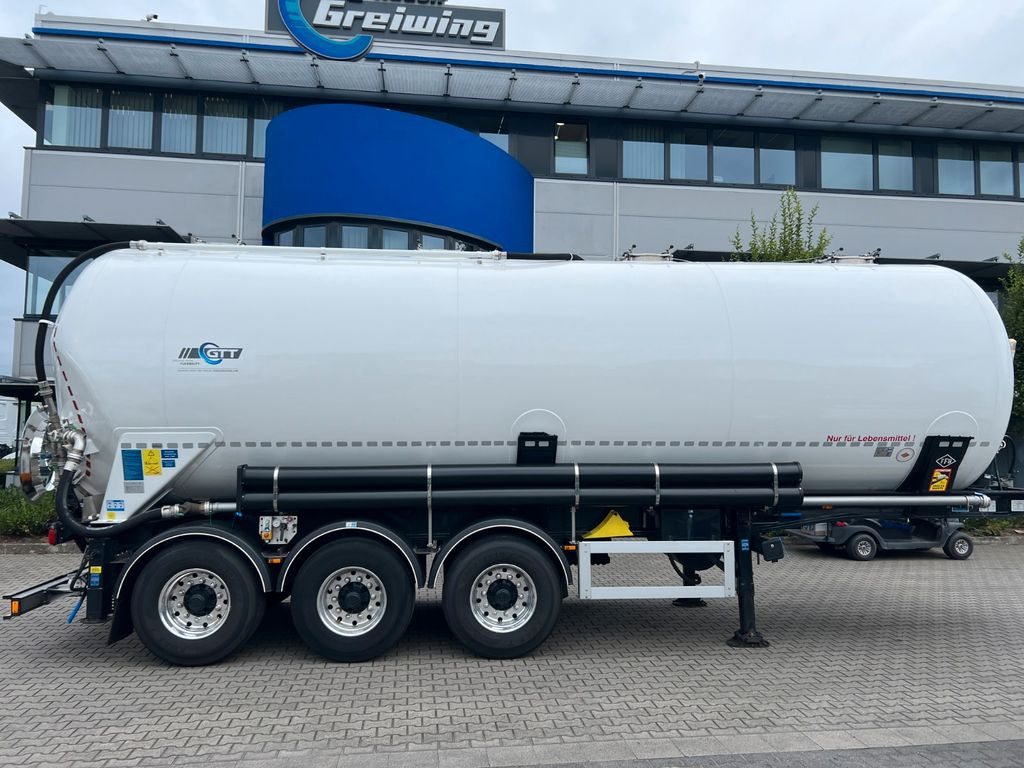 Semirremolque silo Feldbinder KIP 45.3 Alufelgen: foto 1
