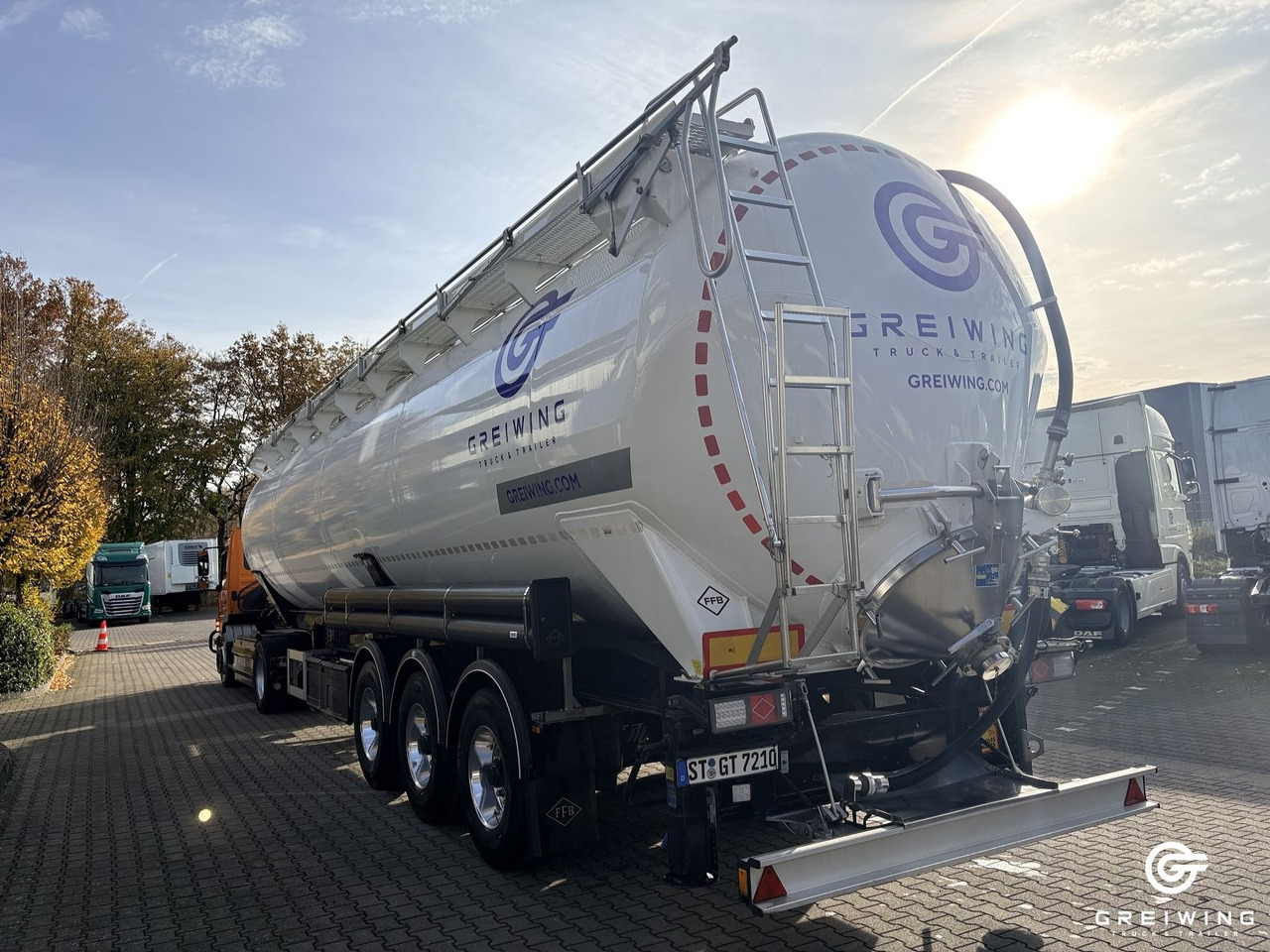 Feldbinder KIP 60.3 - Semirremolque silo: foto 5 Feldbinder KIP 60.3 - Semirremolque silo: foto 5