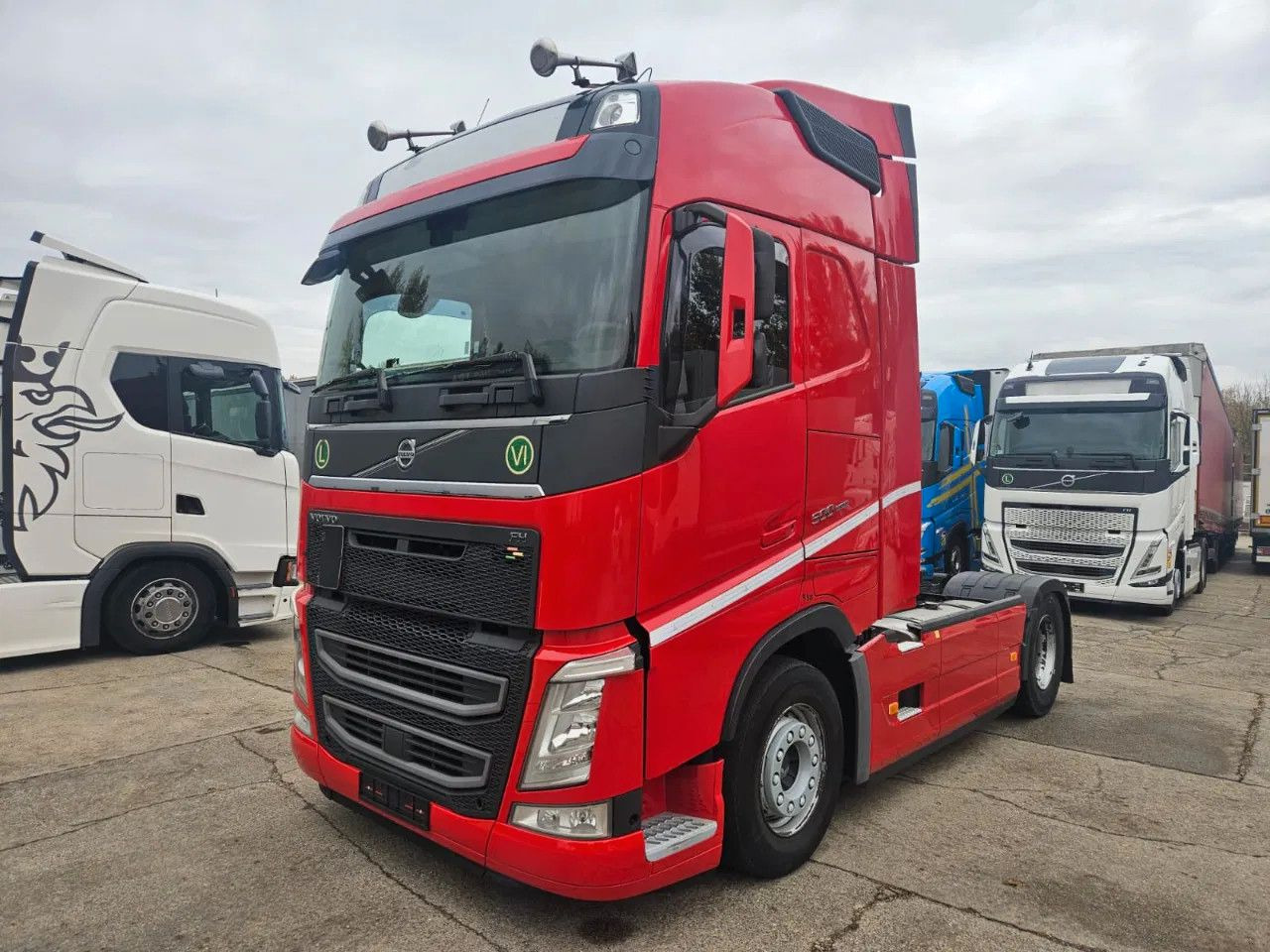 Volvo FH 500 I-Park, Full Spoiler, TV stand - Cabeza tractora: foto 1 Volvo FH 500 I-Park, Full Spoiler, TV stand - Cabeza tractora: foto 1