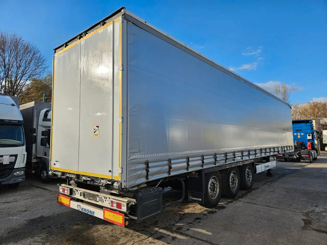Krone SD XL Code, Lifting Axle A - Semirremolque lona: foto 3 Krone SD XL Code, Lifting Axle A - Semirremolque lona: foto 3