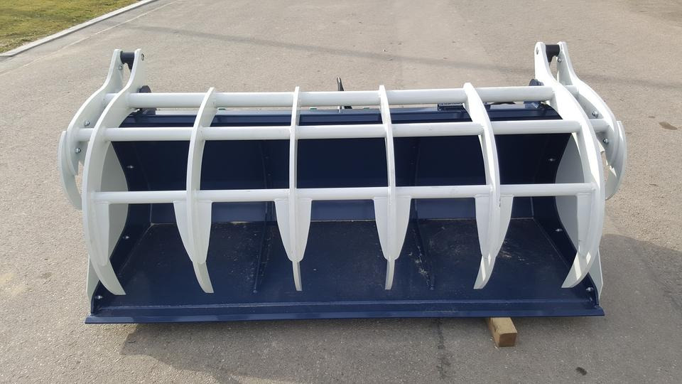 Greifschaufel 2,2m Euro Frontlader Kramer Volvo Radlader Cat - Cazo cargador: foto 1 Greifschaufel 2,2m Euro Frontlader Kramer Volvo Radlader Cat - Cazo cargador: foto 1