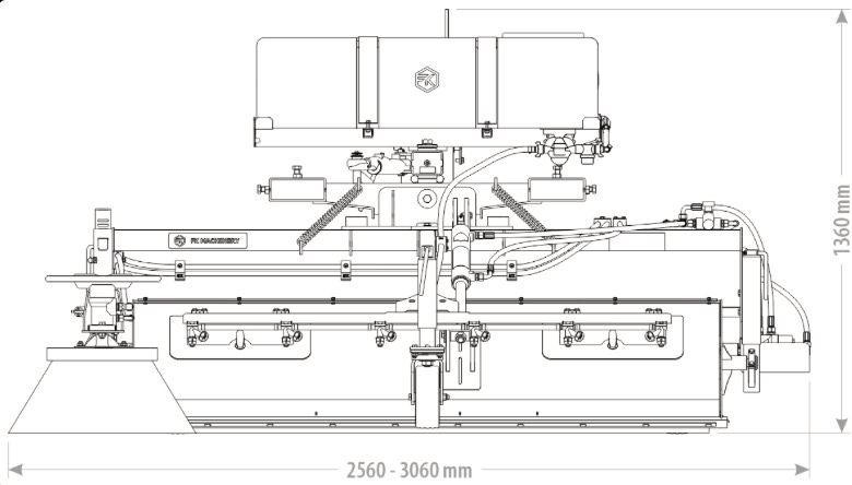 Kehrmaschine 1,2m 1,5m 1,8m 2,3m Schlepper Radlader Teleskoplader - Barredora cucharón: foto 3 Kehrmaschine 1,2m 1,5m 1,8m 2,3m Schlepper Radlader Teleskoplader - Barredora cucharón: foto 3
