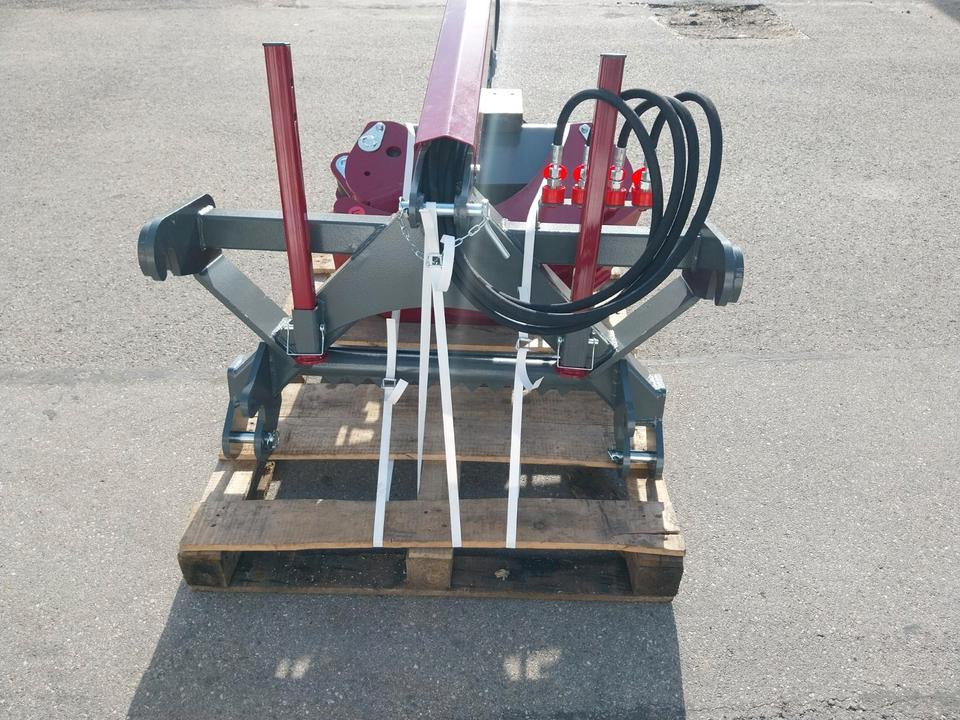 Rückezange Holzzange Kombi Aufnahme Euro u. 3 Punkt Verladezange - Pinza de manipulación: foto 2 Rückezange Holzzange Kombi Aufnahme Euro u. 3 Punkt Verladezange - Pinza de manipulación: foto 2