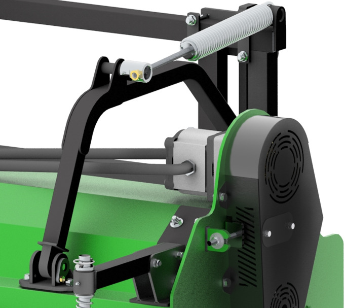 Talex Mulcher hydraulisch 1,50m für Hoflader Weidemann Kramer - Desbrozadora de martillos: foto 4 Talex Mulcher hydraulisch 1,50m für Hoflader Weidemann Kramer - Desbrozadora de martillos: foto 4