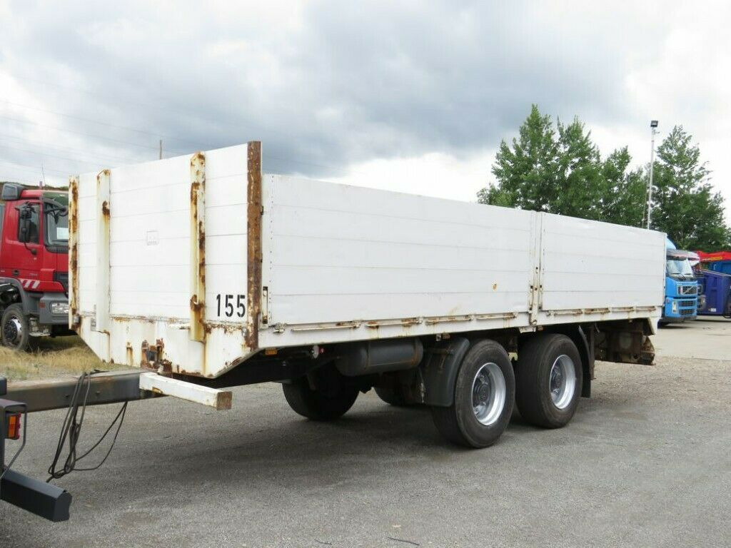 Dinkel Tandemanhänger DTAP 18000 Baustoffanhänger - Remolque caja abierta: foto 1 Dinkel Tandemanhänger DTAP 18000 Baustoffanhänger - Remolque caja abierta: foto 1