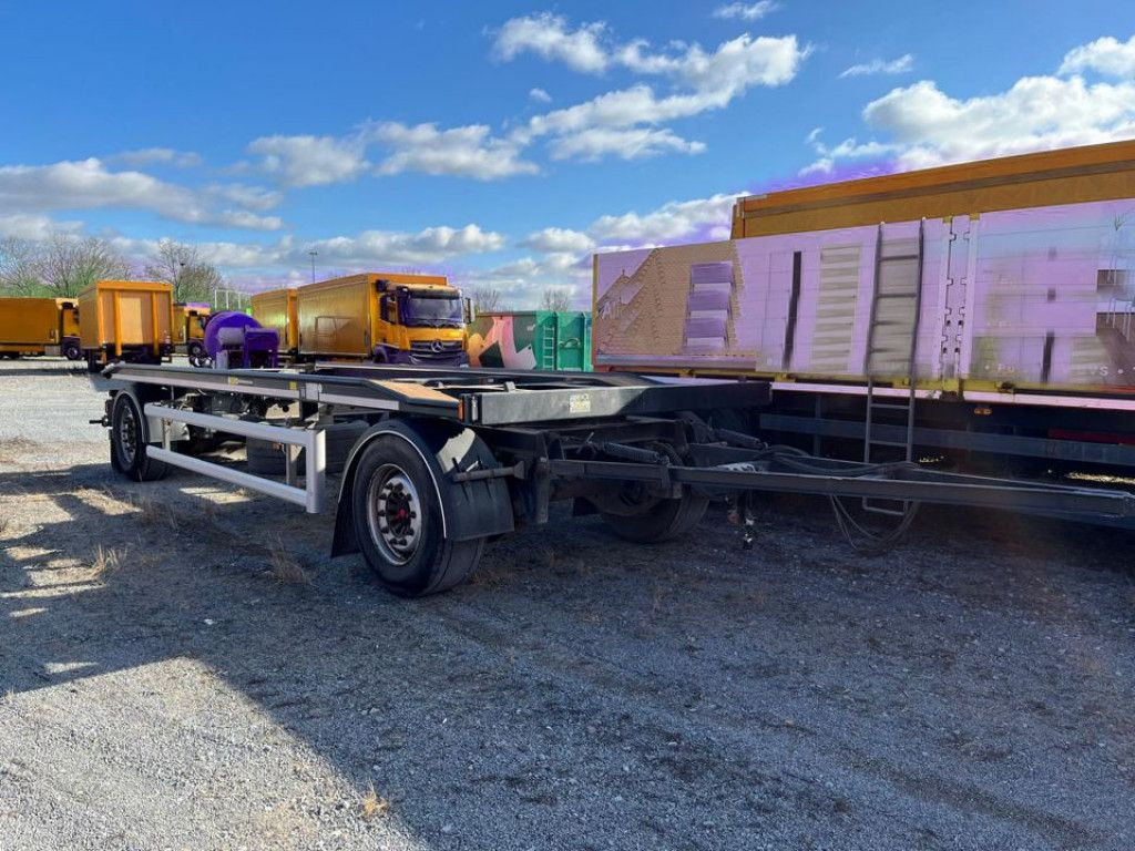 Hüffermann 2-achs Abrollanhänger HAR 18.70 Containeranhänge - Remolque multilift/ Portacontenedores de cadenas: foto 2 Hüffermann 2-achs Abrollanhänger HAR 18.70 Containeranhänge - Remolque multilift/ Portacontenedores de cadenas: foto 2
