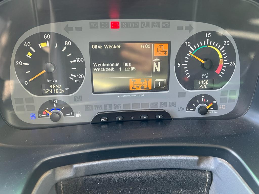 Camión caja abierta, Camión grúa MERCEDES-BENZ Actros 2546 L 6x2  Pritsche Heckkran Palfinger PK 44.002+Winde: foto 12 Camión caja abierta, Camión grúa MERCEDES-BENZ Actros 2546 L 6x2  Pritsche Heckkran Palfinger PK 44.002+Winde: foto 12