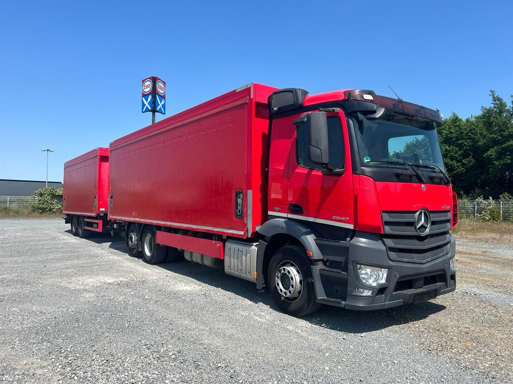 Mercedes-Benz Antos 2540 L 6x2 Pritsche LBW Getränke 8,2m, 2to - Camión lona: foto 2 Mercedes-Benz Antos 2540 L 6x2 Pritsche LBW Getränke 8,2m, 2to - Camión lona: foto 2