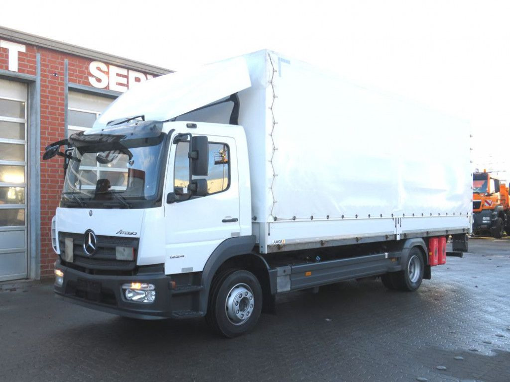 Mercedes-Benz Atego 1224 L Pritsche LBW LBW 1.5to - Camión lona: foto 1 Mercedes-Benz Atego 1224 L Pritsche LBW LBW 1.5to - Camión lona: foto 1