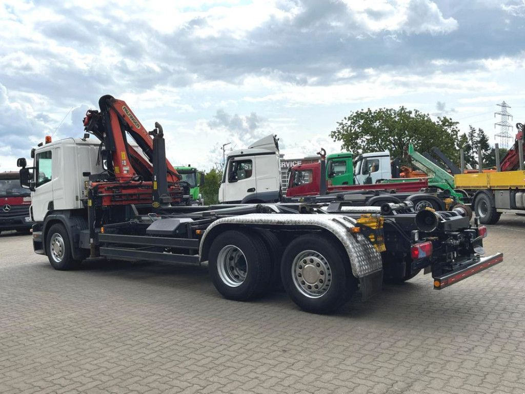 Scania P 360 6x2 Abrollkipper mit Kran Lift/Lenkachse Scania P 360 6x2 Abrollkipper mit Kran Lift/Lenkachse - Camión multibasculante, Camión grúa: foto 4 Scania P 360 6x2 Abrollkipper mit Kran Lift/Lenkachse Scania P 360 6x2 Abrollkipper mit Kran Lift/Lenkachse - Camión multibasculante, Camión grúa: foto 4