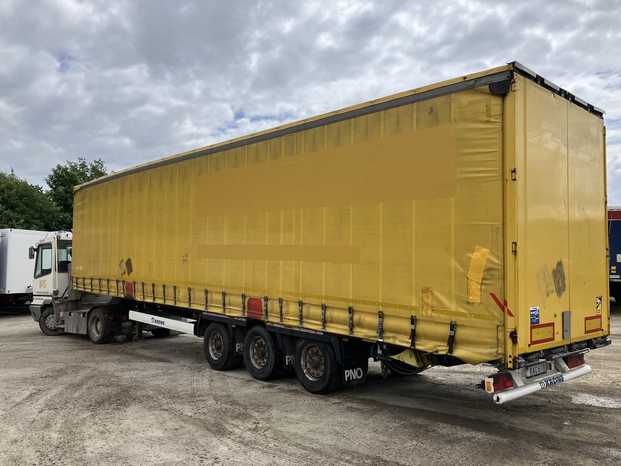 KRONE MEGA CURTAIN - LIFTING ROOF - HUCKEPACK - Semirremolque lona: foto 4 KRONE MEGA CURTAIN - LIFTING ROOF - HUCKEPACK - Semirremolque lona: foto 4