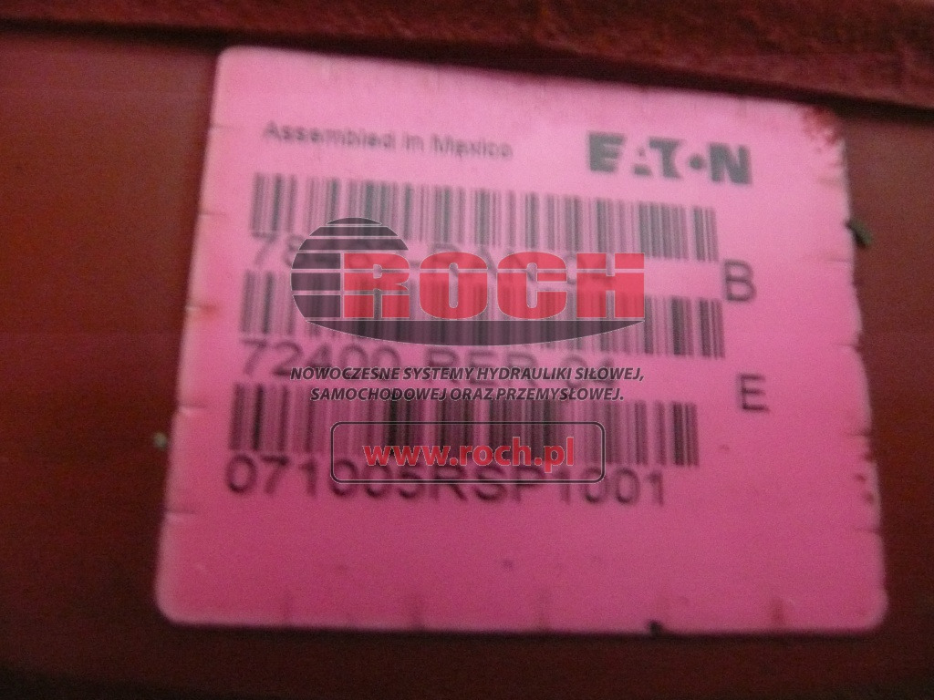 EATON 78462-RAN-04 72400-RLR-04 071005RSP1001 + 26000-5000 - Bomba hidráulica: foto 2 EATON 78462-RAN-04 72400-RLR-04 071005RSP1001 + 26000-5000 - Bomba hidráulica: foto 2