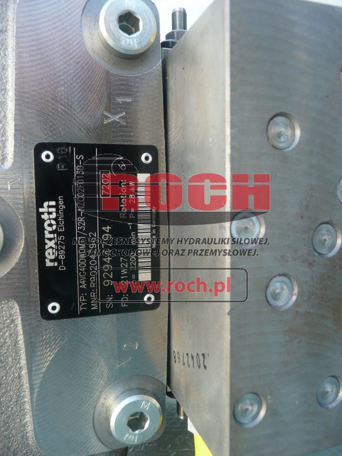 REXROTH A4VG40DWDMT1/32R-NZC02F013D-S - Bomba hidráulica para Maquinaria de construcción: foto 2 REXROTH A4VG40DWDMT1/32R-NZC02F013D-S - Bomba hidráulica para Maquinaria de construcción: foto 2