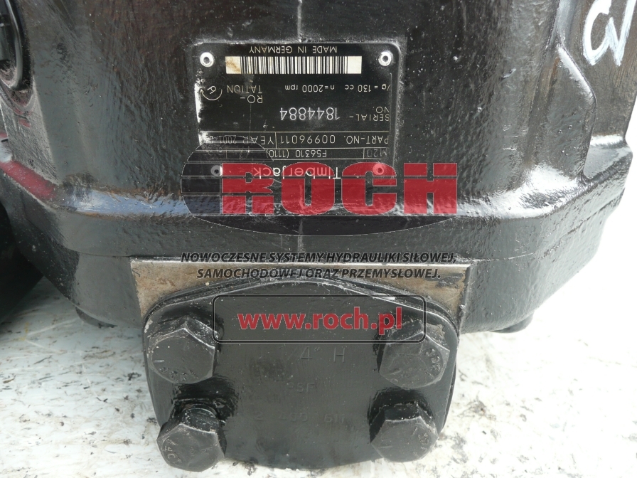 TIMBERJACK 00996011 F56310 - Bomba hidráulica para Maquinaria de construcción: foto 2 TIMBERJACK 00996011 F56310 - Bomba hidráulica para Maquinaria de construcción: foto 2