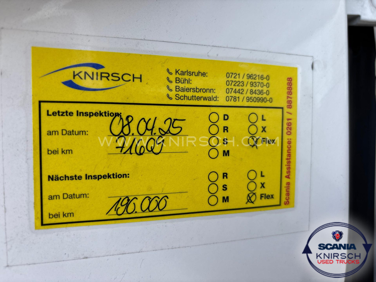 SCANIA R500A4x2NA / Highline / LED / PTO / Standklima - Cabeza tractora: foto 4 SCANIA R500A4x2NA / Highline / LED / PTO / Standklima - Cabeza tractora: foto 4