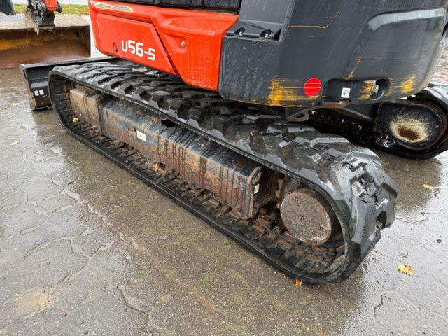 Miniexcavadora Kubota U56-5, Bj 20, 2540 BH, Tilt HS03, TL: foto 6