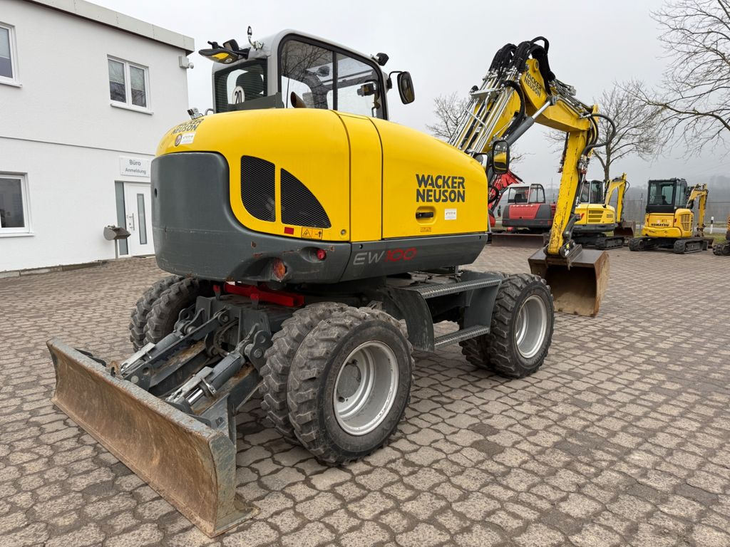 Wacker EW 100, Bj 20, 2050 BH, VA, HS08, TL - Excavadora de ruedas: foto 4 Wacker EW 100, Bj 20, 2050 BH, VA, HS08, TL - Excavadora de ruedas: foto 4