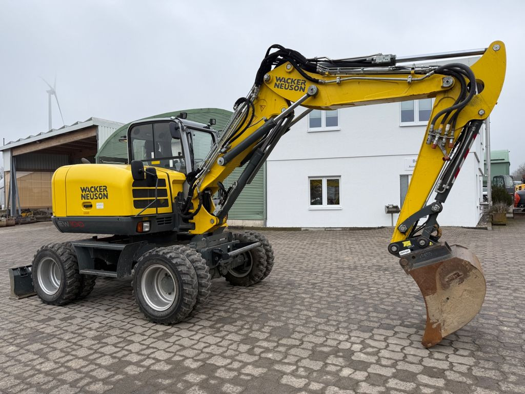 Wacker EW 100, Bj 20, 2050 BH, VA, HS08, TL - Excavadora de ruedas: foto 3 Wacker EW 100, Bj 20, 2050 BH, VA, HS08, TL - Excavadora de ruedas: foto 3