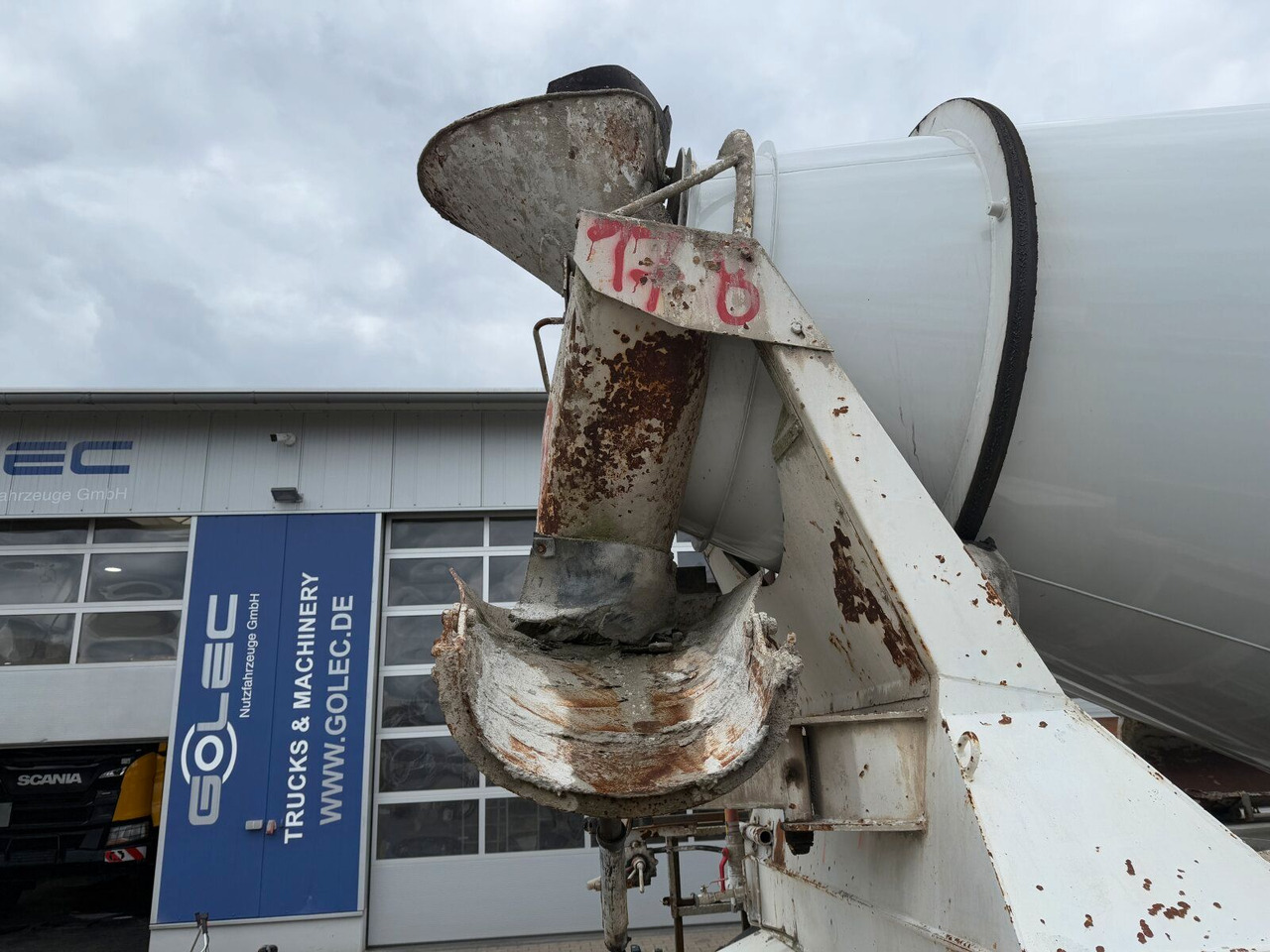 Camión Turbo´s Hoet Betonmisch Auflieger Motor aus 2019: foto 16