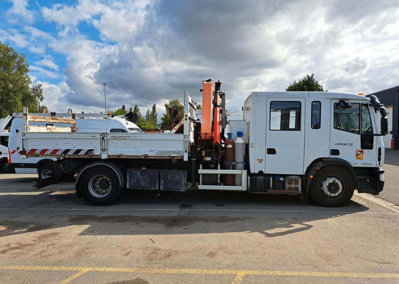 Iveco ML180E 4x2 DOKA Euro 5 Kipper Kran PK16001K-B - Camión volquete, Camión grúa: foto 1 Iveco ML180E 4x2 DOKA Euro 5 Kipper Kran PK16001K-B - Camión volquete, Camión grúa: foto 1