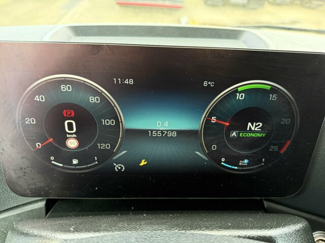 Mercedes-Benz ACTROS 2543 6x2 Wechselaufbau BDF AHK 2 Betten - Camión portacontenedore/ Intercambiable: foto 2 Mercedes-Benz ACTROS 2543 6x2 Wechselaufbau BDF AHK 2 Betten - Camión portacontenedore/ Intercambiable: foto 2