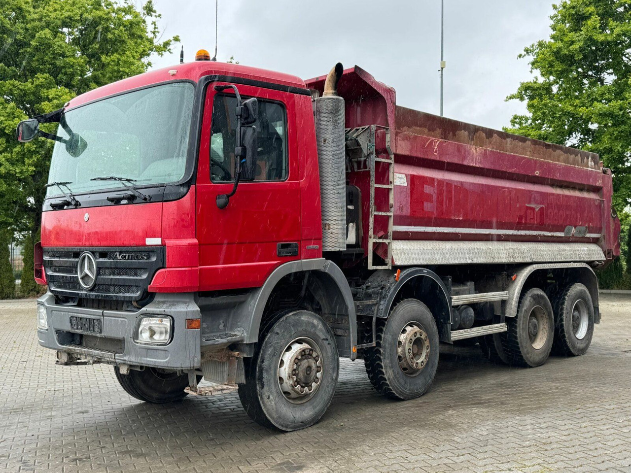 Mercedes-Benz ACTROS 4141 EURO4 8x6 Muldenkipper - Camión volquete: foto 2 Mercedes-Benz ACTROS 4141 EURO4 8x6 Muldenkipper - Camión volquete: foto 2