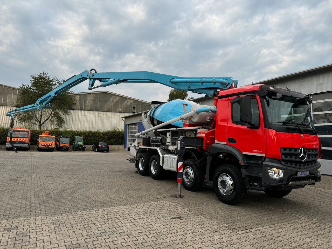 Mercedes-Benz AROCS 3243 8x4 Euro 6 Pumi Putzmeister TMM 24-3 - Bomba de hormigón: foto 2 Mercedes-Benz AROCS 3243 8x4 Euro 6 Pumi Putzmeister TMM 24-3 - Bomba de hormigón: foto 2