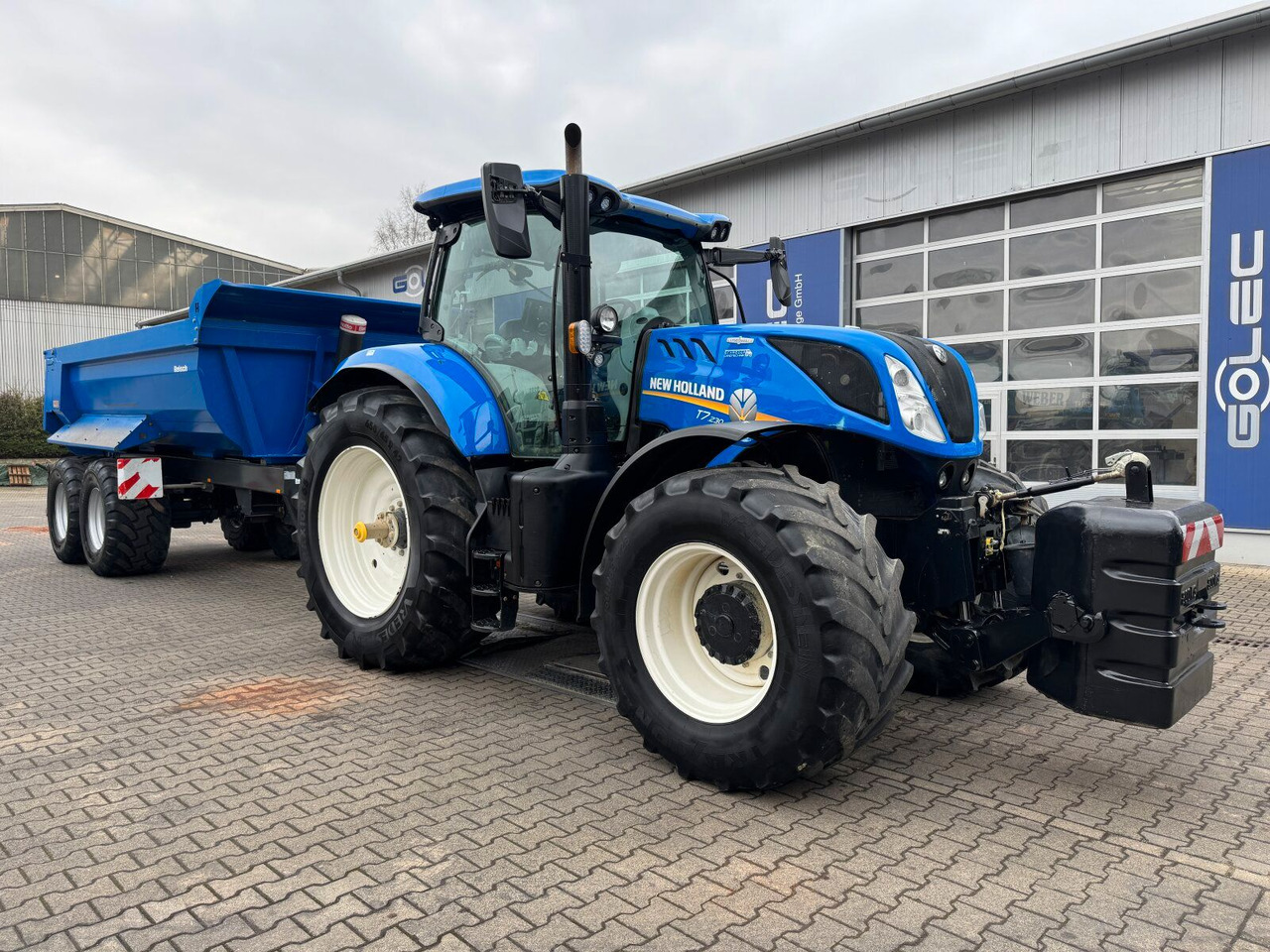 New Holland T7.230 AC 4x4 Autocommand Traktor 216 PS *Kipper - Tractor: foto 1 New Holland T7.230 AC 4x4 Autocommand Traktor 216 PS *Kipper - Tractor: foto 1