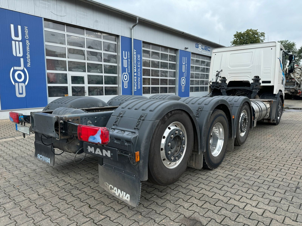 Scania G 410 B8x2*6 NB LNG Fahrgestell Nebenantrieb - Camión cisterna, Camión grúa: foto 5 Scania G 410 B8x2*6 NB LNG Fahrgestell Nebenantrieb - Camión cisterna, Camión grúa: foto 5