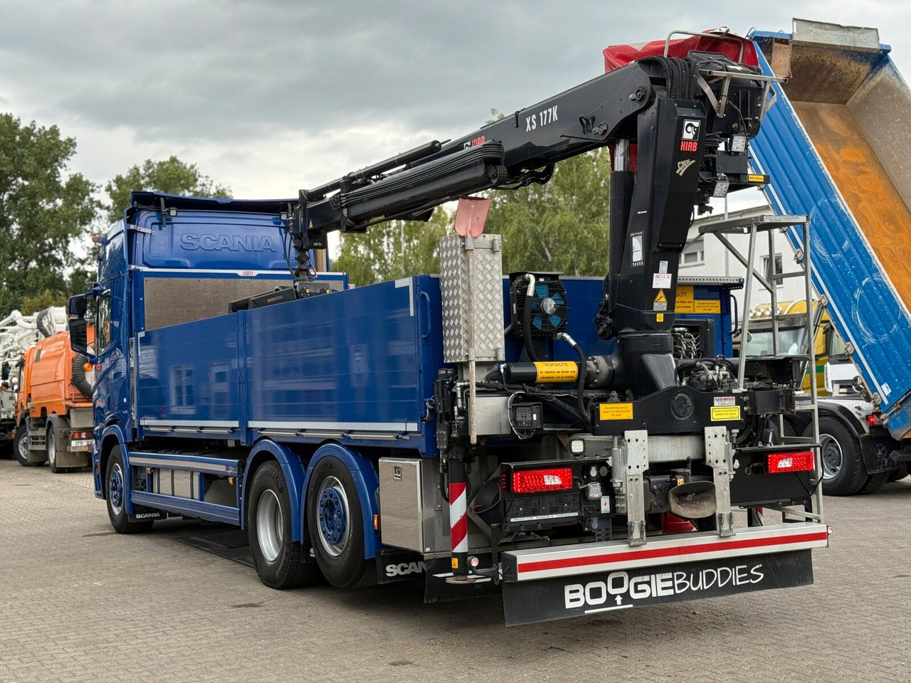 Scania R500 6x2 Pritsche mit Kran HIAB 177K PRO - Camión caja abierta, Camión grúa: foto 5 Scania R500 6x2 Pritsche mit Kran HIAB 177K PRO - Camión caja abierta, Camión grúa: foto 5