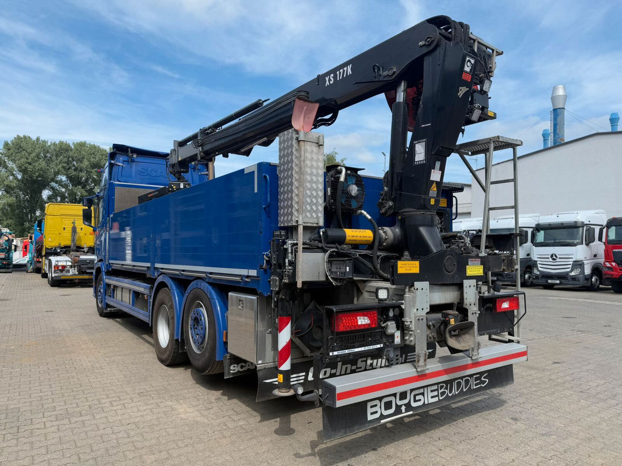 Scania R500 6x2 Pritsche mit Kran HIAB 177K PRO Scania R500 6x2 Pritsche mit Kran HIAB 177K PRO - Camión caja abierta, Camión grúa: foto 5 Scania R500 6x2 Pritsche mit Kran HIAB 177K PRO Scania R500 6x2 Pritsche mit Kran HIAB 177K PRO - Camión caja abierta, Camión grúa: foto 5