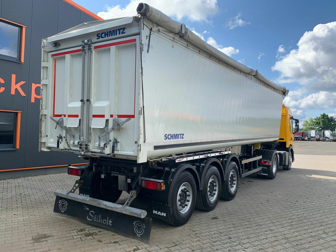 Schmitz Cargobull SCB S3D 10VLN Kippauflieger 52m3 - Semirremolque volquete: foto 4 Schmitz Cargobull SCB S3D 10VLN Kippauflieger 52m3 - Semirremolque volquete: foto 4