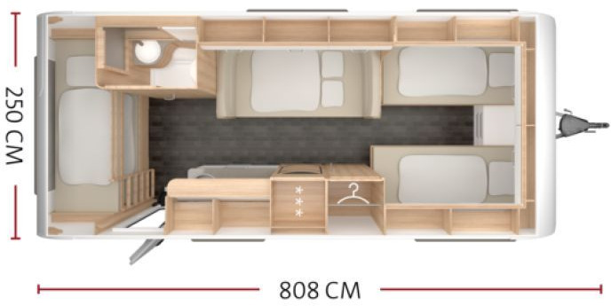 Tabbert Vivaldi 560 EMK 2,5 3 Pakete Tabbert Vivaldi 560 EMK 2,5 3 Pakete - Caravana: foto 2 Tabbert Vivaldi 560 EMK 2,5 3 Pakete Tabbert Vivaldi 560 EMK 2,5 3 Pakete - Caravana: foto 2