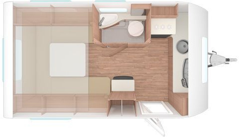 Weinsberg CaraOne 390 PUH 3 Pakete - Caravana: foto 2 Weinsberg CaraOne 390 PUH 3 Pakete - Caravana: foto 2
