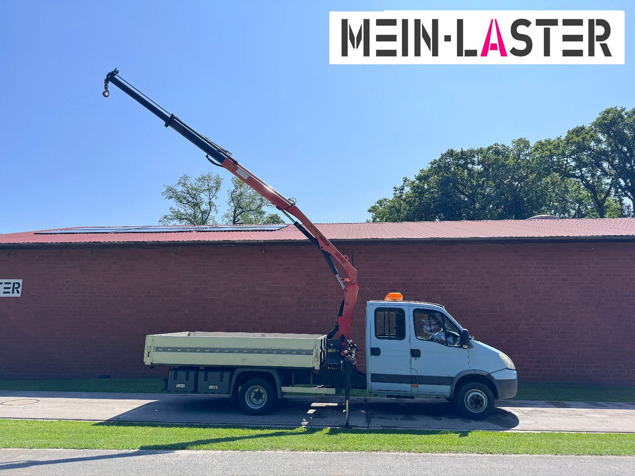 Iveco 65C180 3.0d Palfinger PK 6500 7 Sitzer - Caja abierta furgoneta, Furgoneta combi: foto 3 Iveco 65C180 3.0d Palfinger PK 6500 7 Sitzer - Caja abierta furgoneta, Furgoneta combi: foto 3